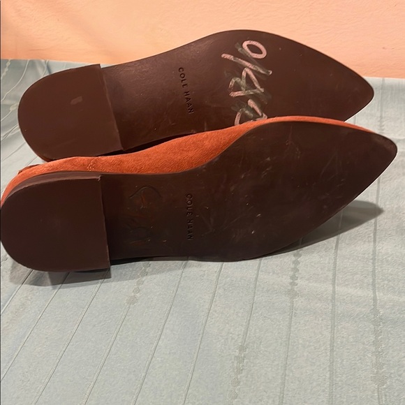 Cole Haan Suede Ankle Boots, Size 7 - Picture 5 of 6